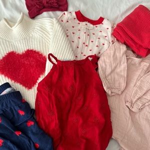 Valentine’s Day outfits for toddler/ baby